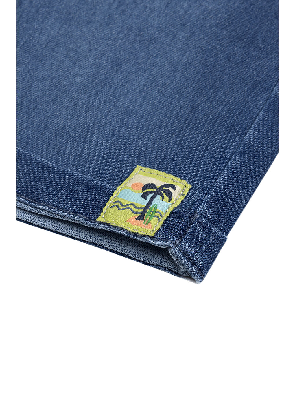 Erkek Çocuk Denim Şort 2 Yaş-6 Yaş Koyu Mavi-3
