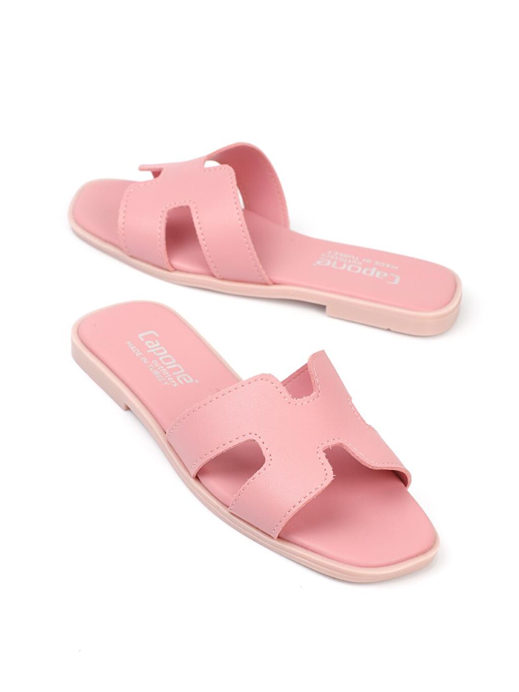 Pembe Cilt Halsey Kadın Terlik-1