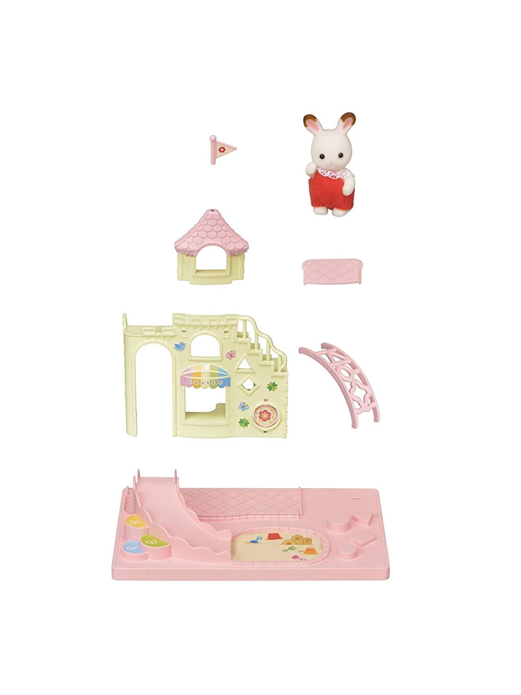 Sylvanian Families Renksiz Şato Bebek Oyun Parkı 5319