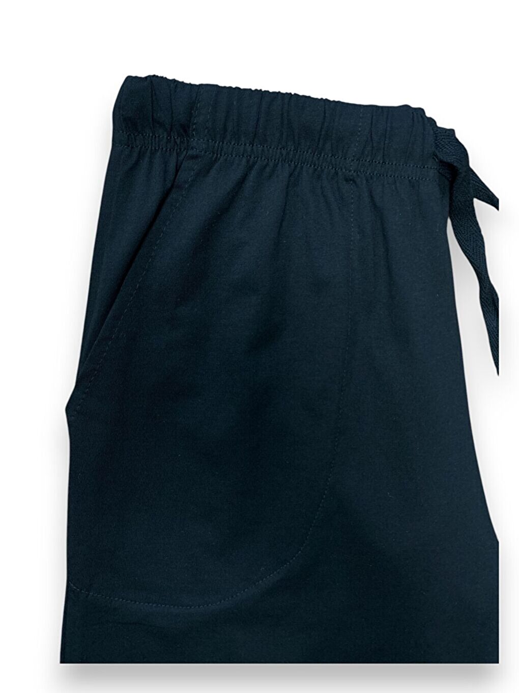 Erkek Siyah %100 Pamuk Yüksek Kalite Rahat Pijama Altı-2