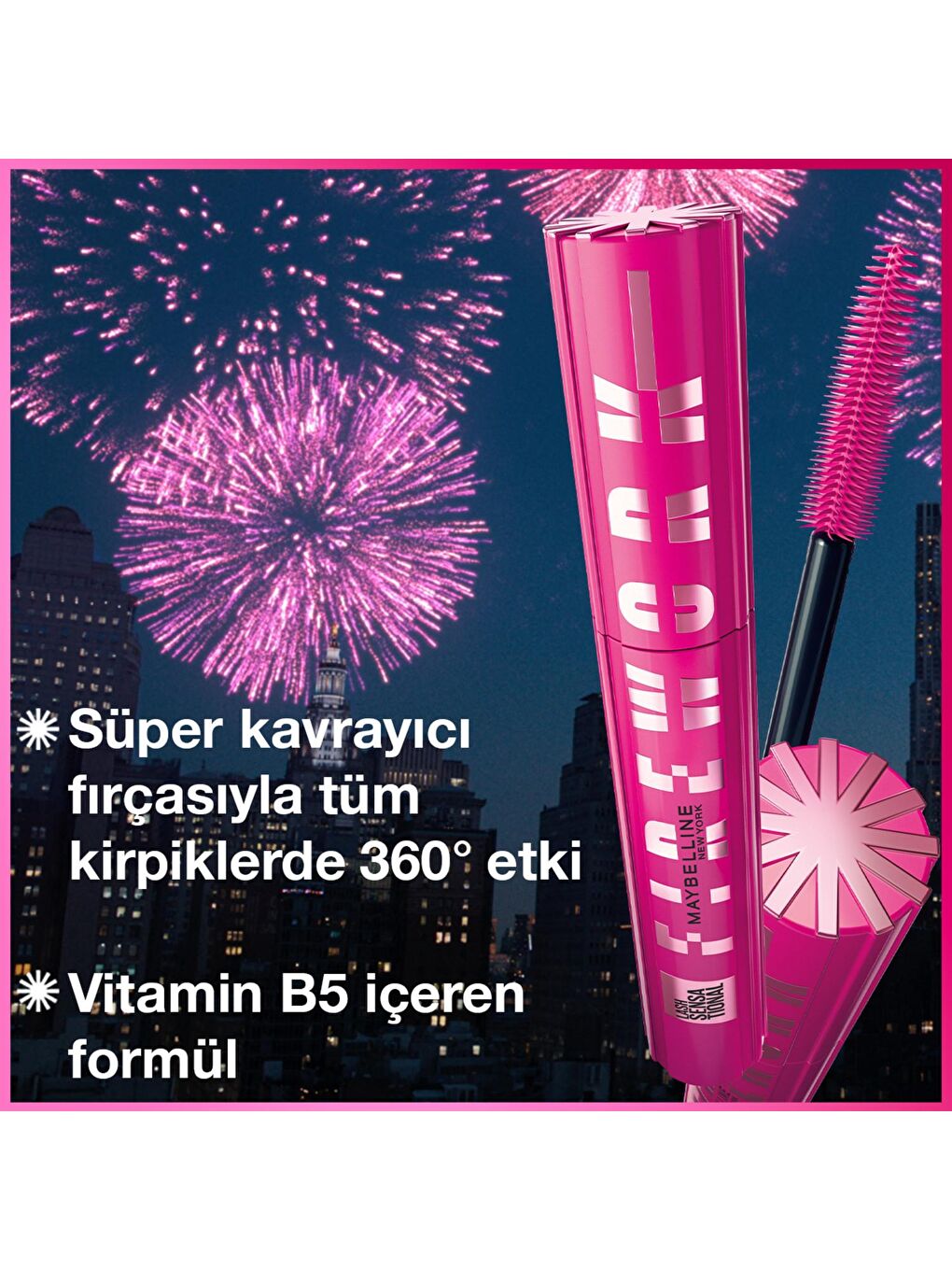 MAYBELLINE NEWYORK Lash Sensational Firework Maskara - 2