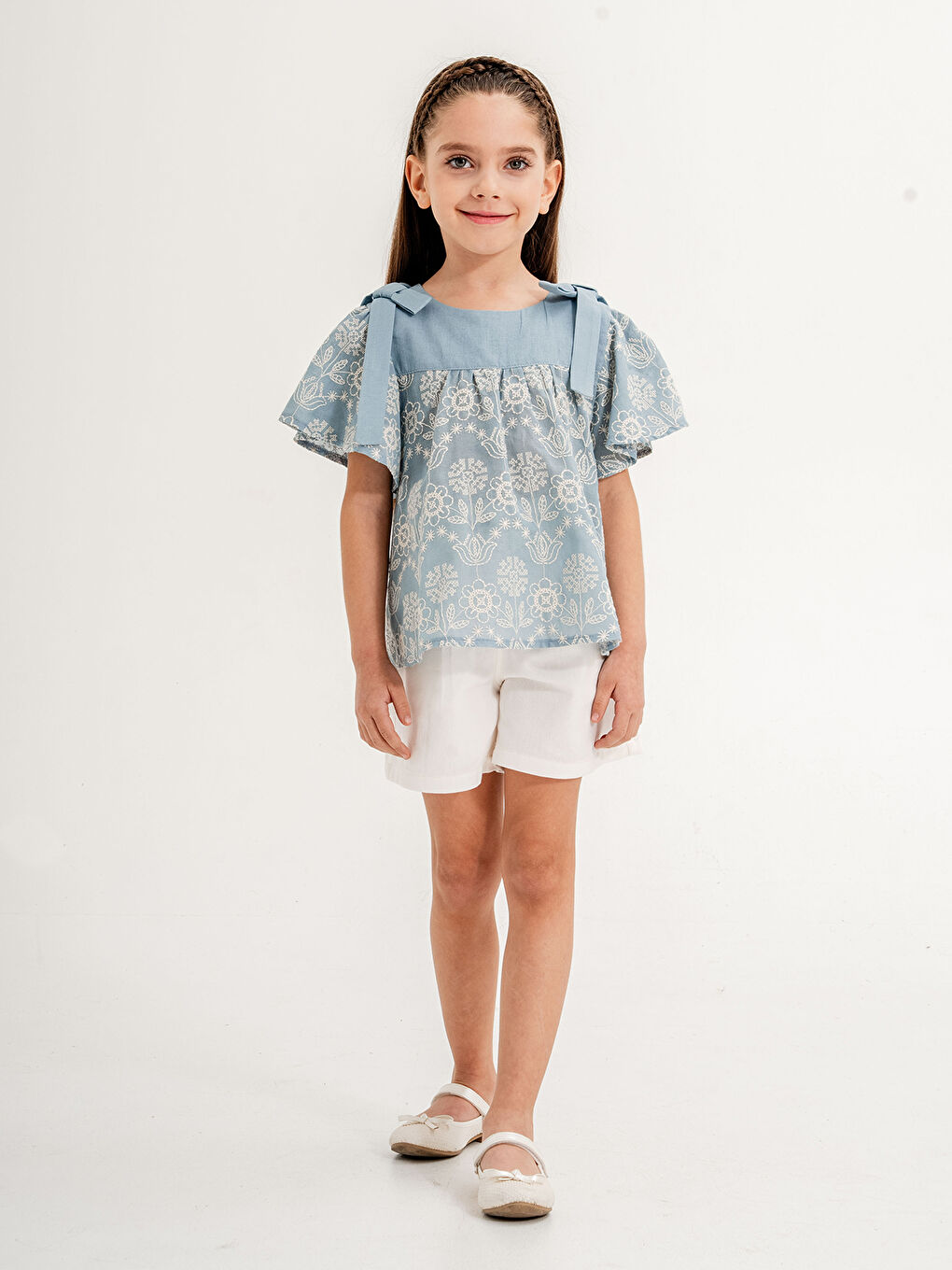 Kız Çocuk Takım 2-5 Yaş Mavi