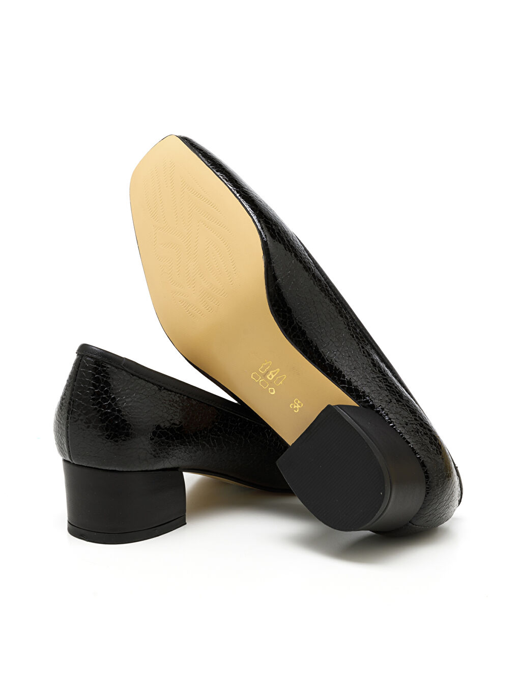 Kadın Topuklu/ Stiletto MAR-25Y-133-780 Siyah Yılan-4