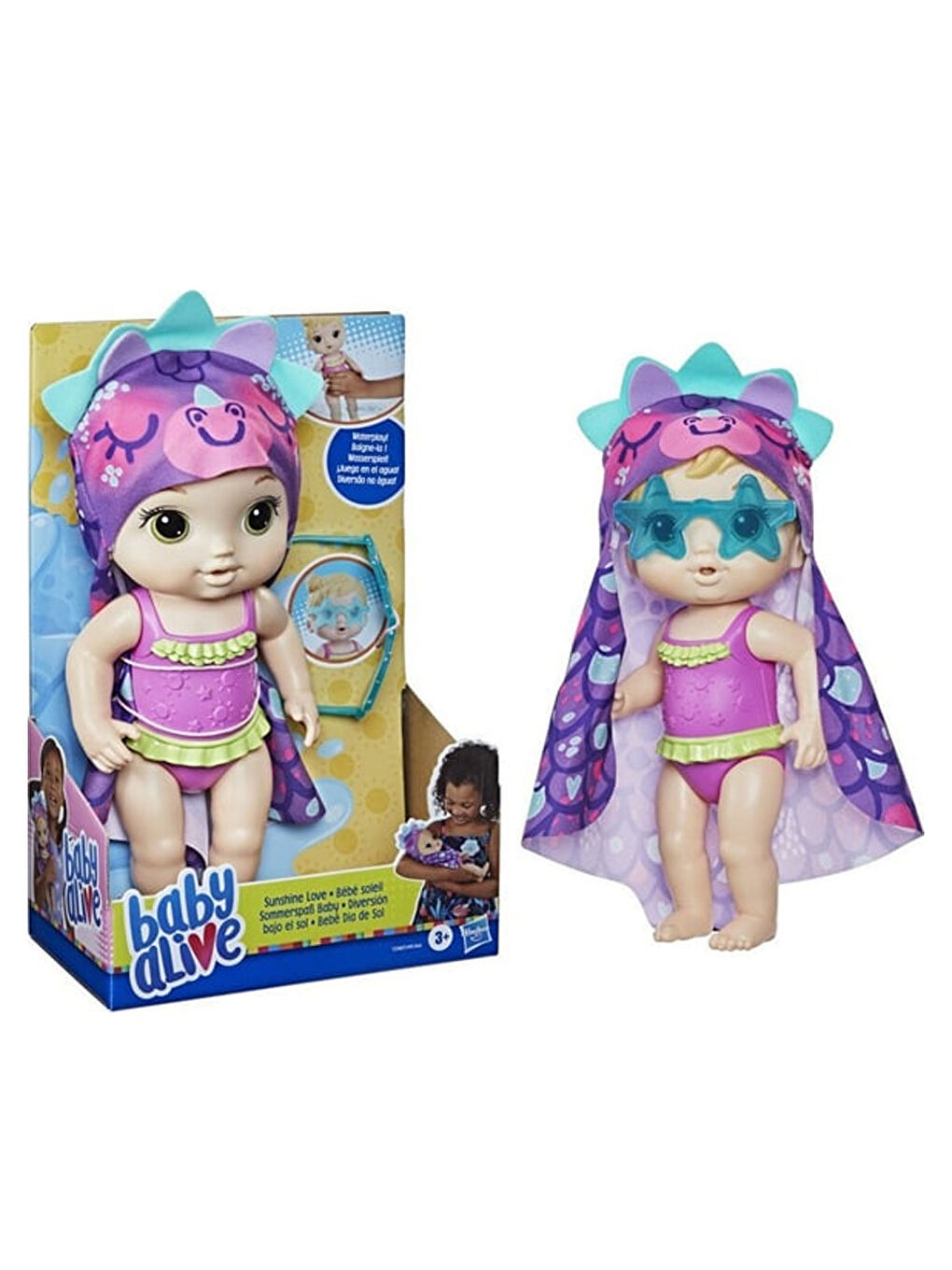 Baby Alive Renksiz Güneş Işığı Seven Bebeğim F2568