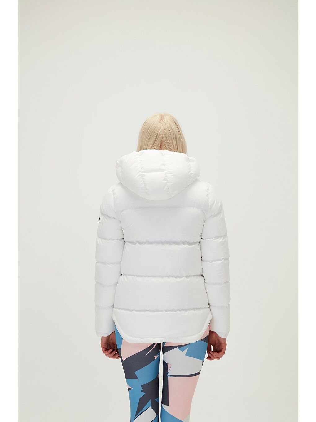 Bad Bear Beyaz Tinkerbell Puffer Off White Beyaz Kapüşonlu Kadın Mont - 3