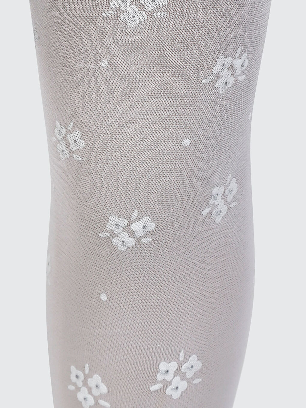 Kız Bebek Külotlu Çorap 0-12 Ay Beyaz-1