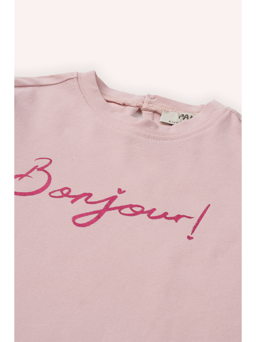 Kız Bebek Pembe Tişört-2