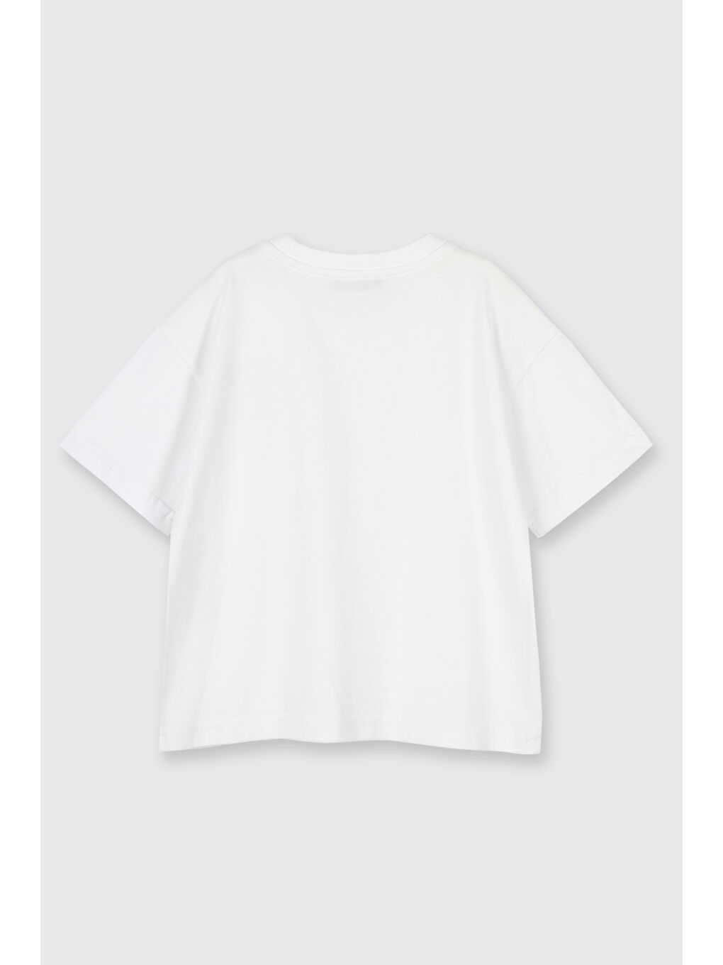 Erkek Çocuk Kısa Kollu T-Shirt Beyaz-1
