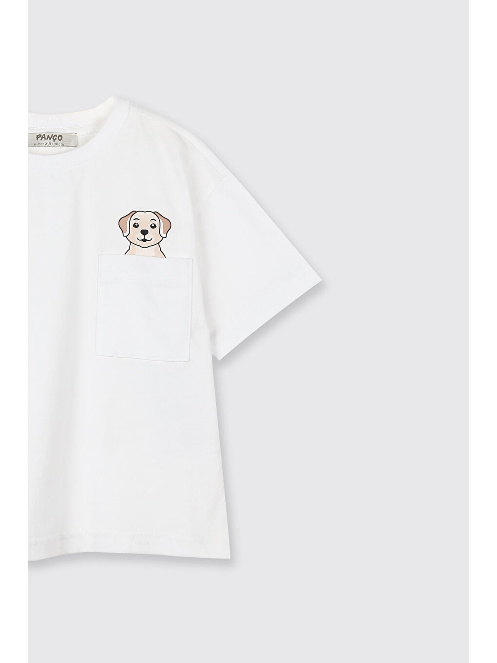 Erkek Çocuk Kısa Kollu T-Shirt Beyaz-3