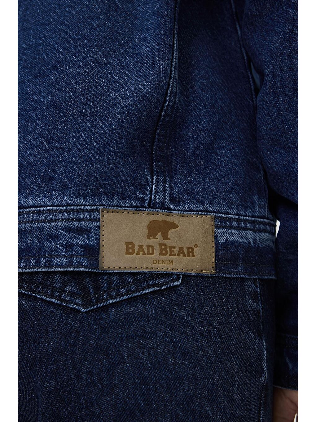 Bad Bear İndigo Adelina Koyu Mavi Kadın Denim Ceket - 8