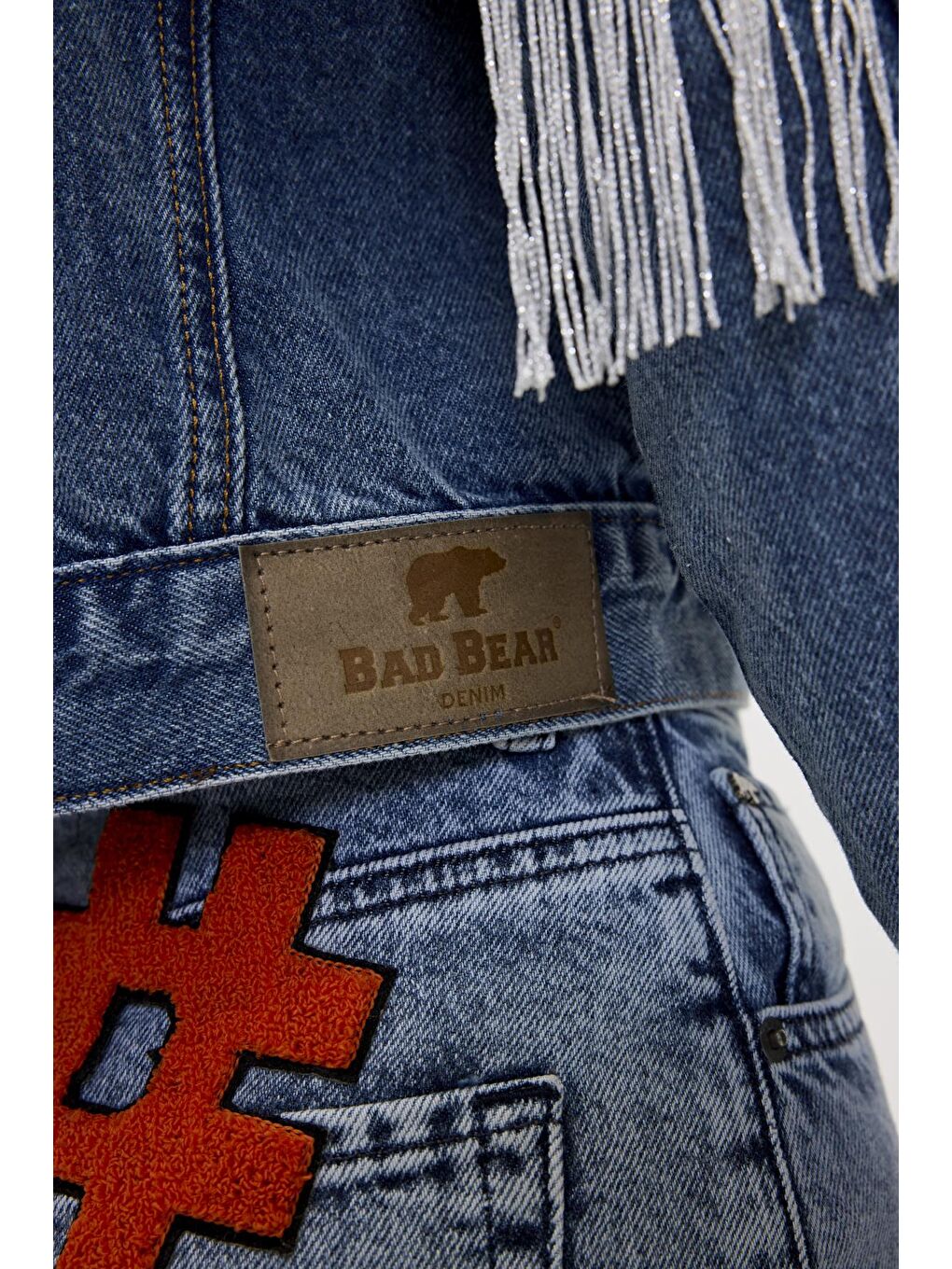 Bad Bear Mavi Scarlett Denim Mavi Kadın Ceket - 5