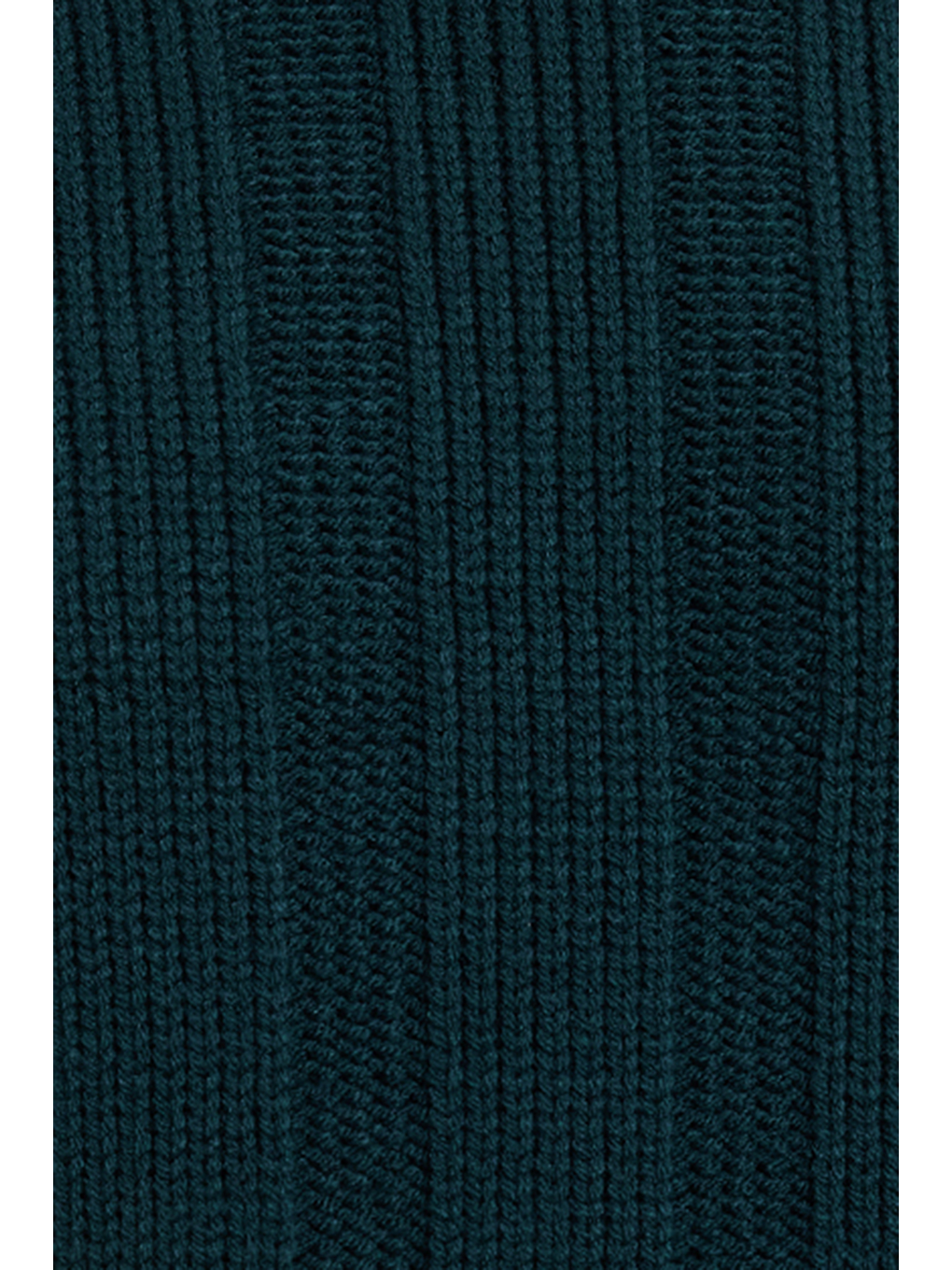 Erkek Standart Fit Normal Kesim Bisiklet Yaka Desenli Yeşil Kazak-4