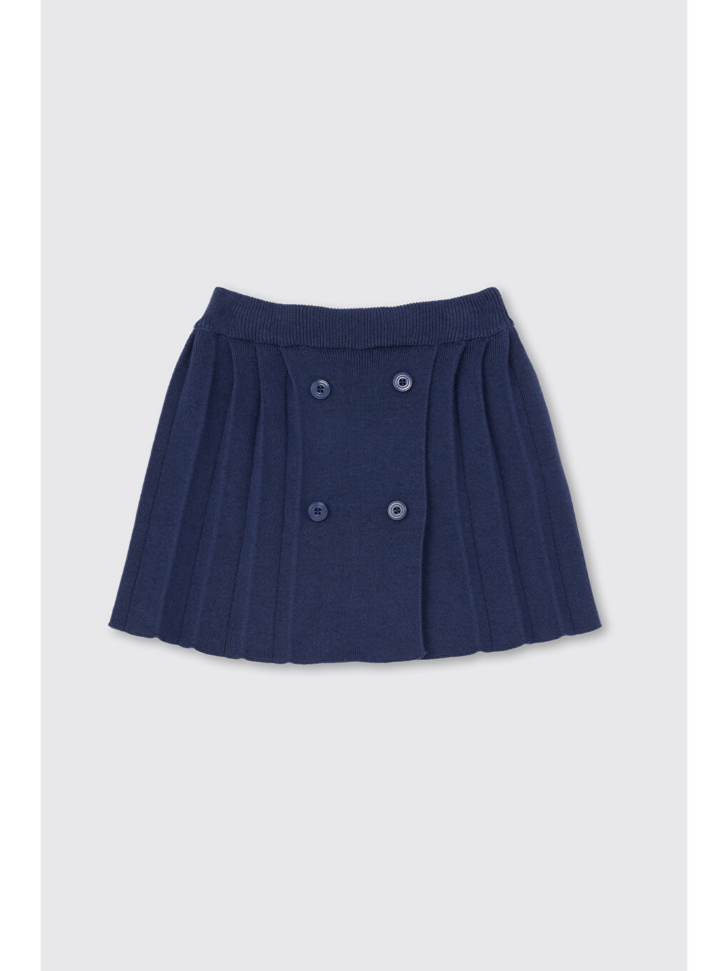 Kız Çocuk Triko Etek Lacivert