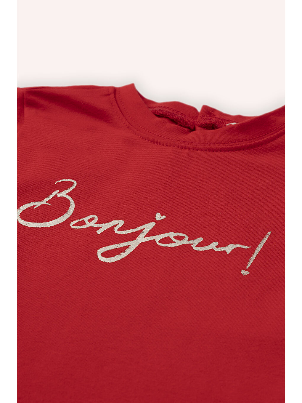 Kız Bebek Kırmızı Tişört-2