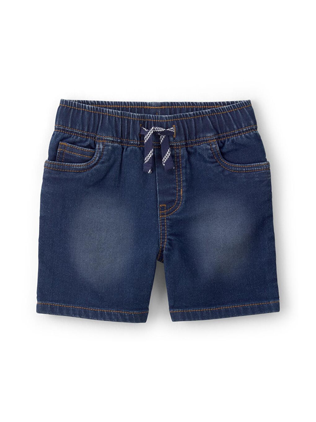 Küçük Erkek Çocuk Denim Şort 2 Yaş-5 Yaş Mavi