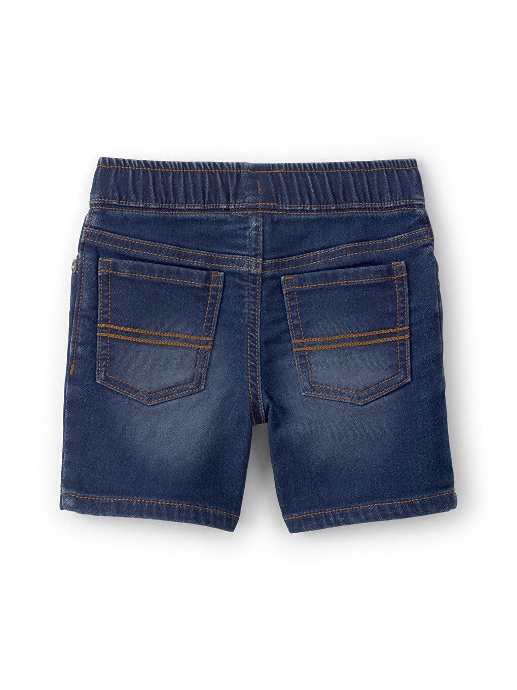 Küçük Erkek Çocuk Denim Şort 2 Yaş-5 Yaş Mavi-1