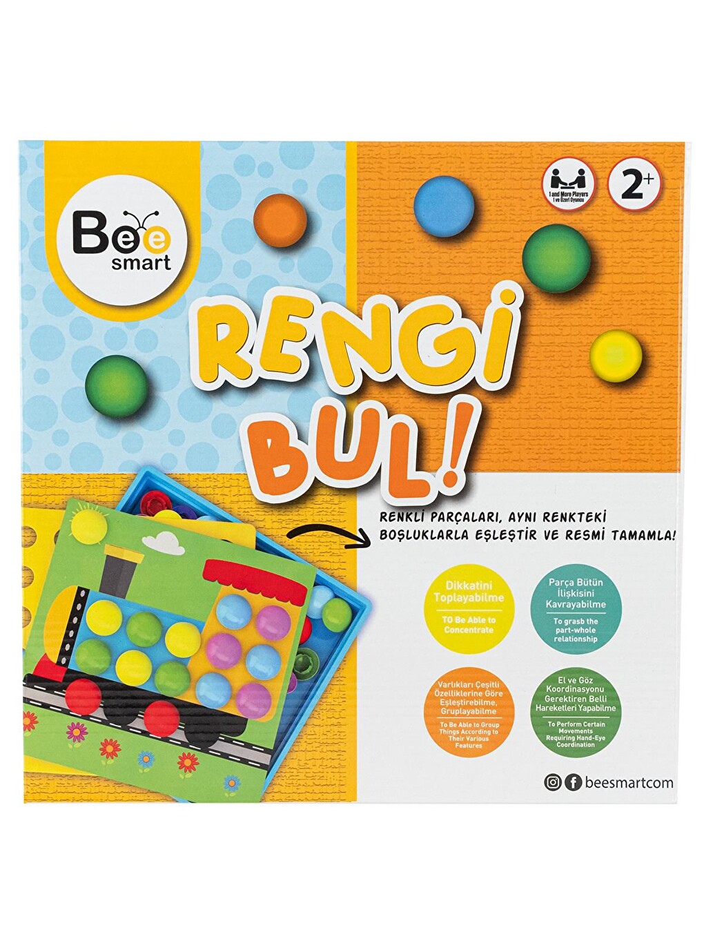 Rengi Bul Oyun Seti - Standart