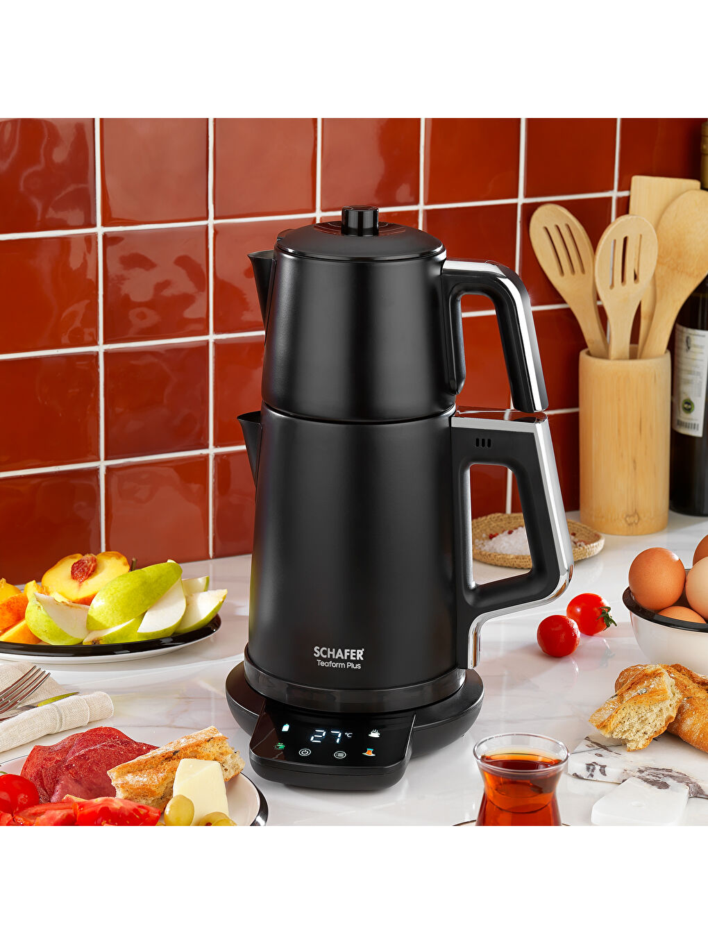 TEAFORM PLUS DİJİTAL PASLANMAZ ÇAY MAKİNESİ