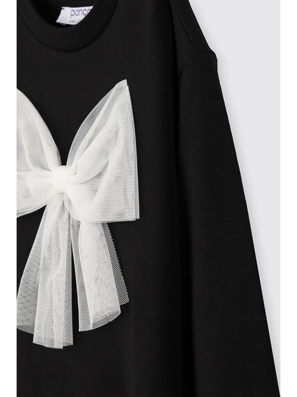 Kız Çocuk Sweatshirt Siyah-2