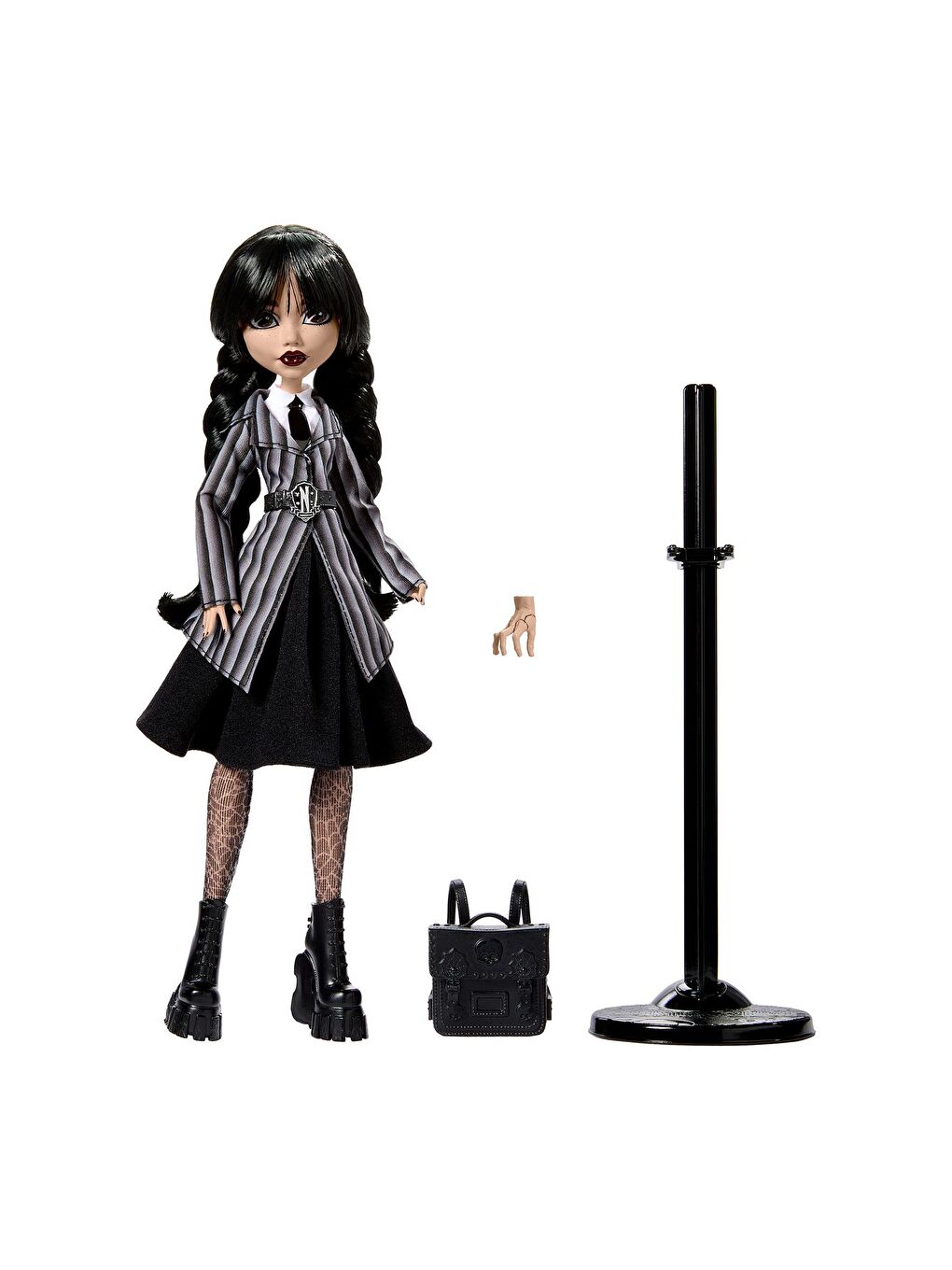 Monster High Wednesday Okul Üniformalı Bebek Mattel HXJ04 - 1