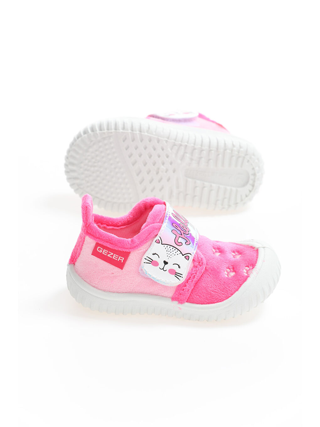 Fuşya Kışlık Panduf Bebe Kız Ayakkabı-3