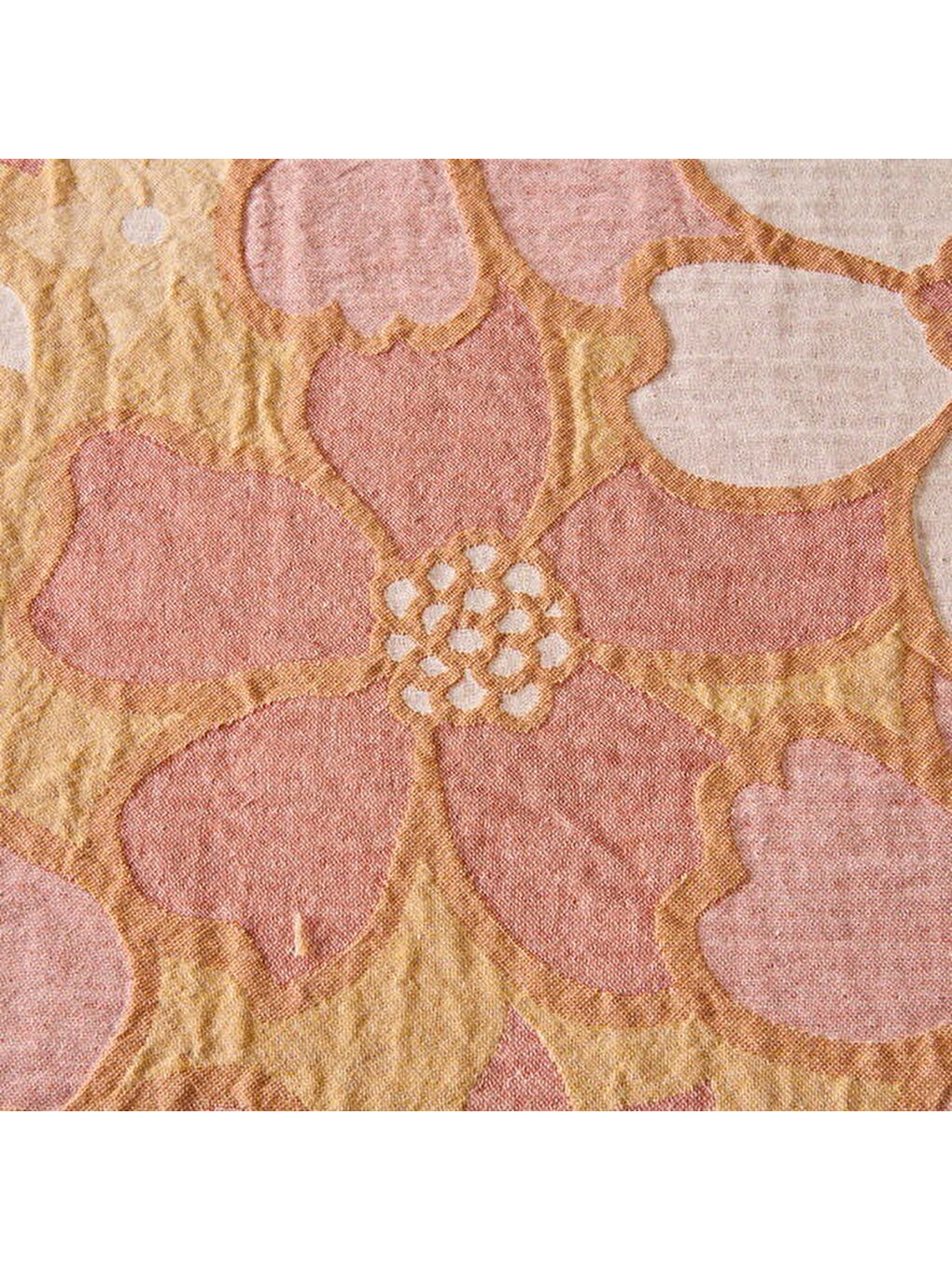 Kahverengi Soft Earthy Çift Kişilik Müslin Pike - Kiremit - 230x240 cm-2