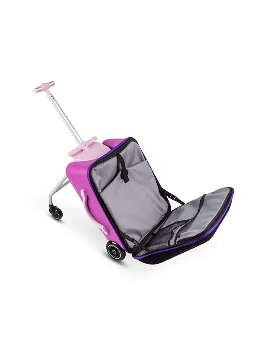 Micro Mor Ride On Luggage Eazy Scooter Bagaj Çanta Violet - 3