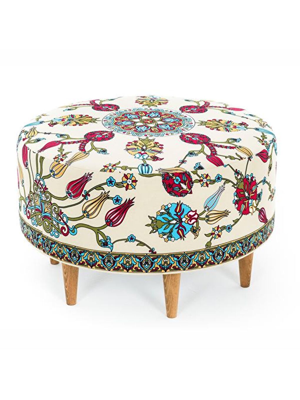 Karışık Rimini Puf - Renkli-2