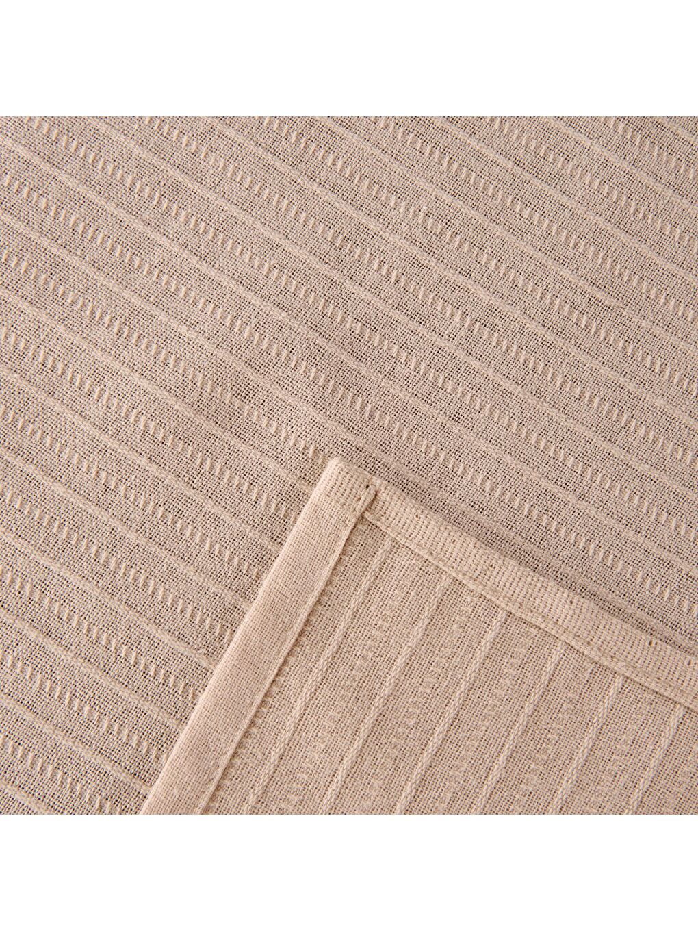 Soft Earthy Runner - Bej - 40x135 cm-2