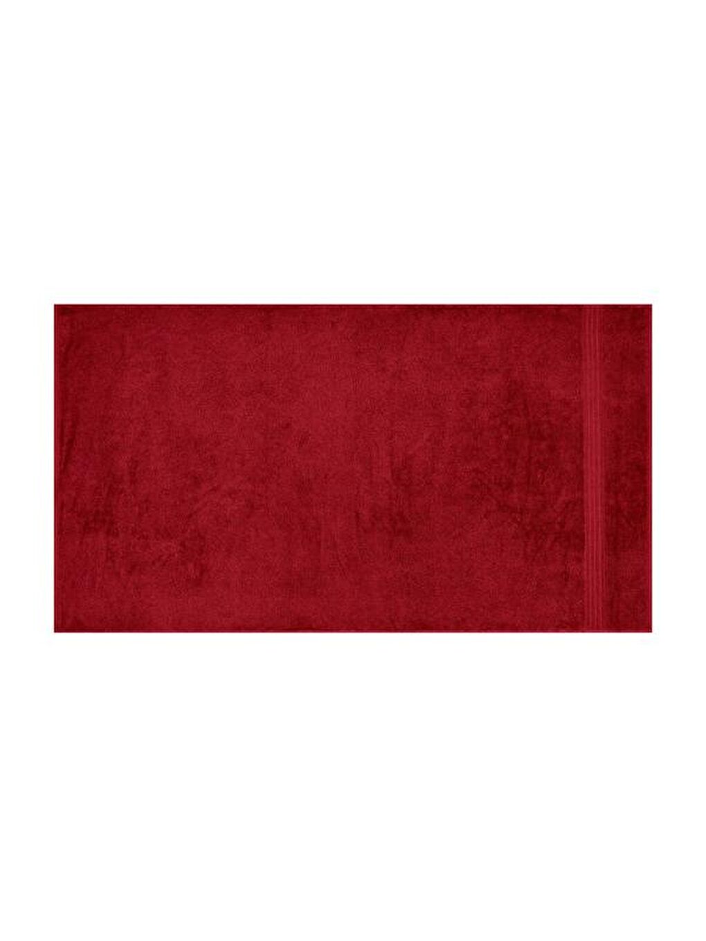 Organik Pamuk Banyo Havlusu - Bordo - 70x130 cm