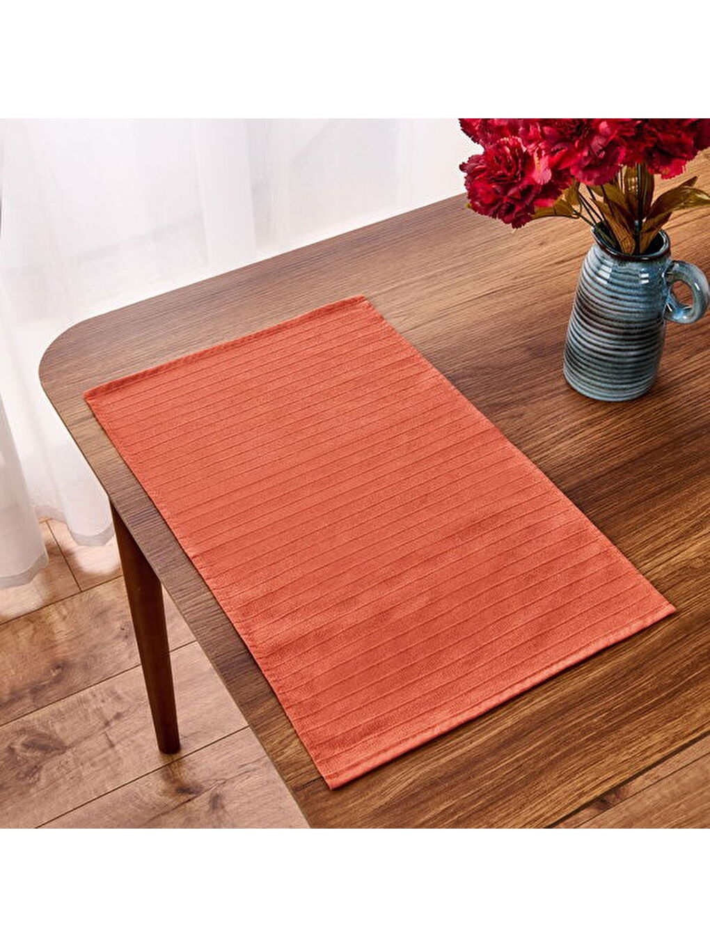 Kahverengi Soft Earthy 2'li Amerikan Servis - Kiremit - 30x50 cm-2