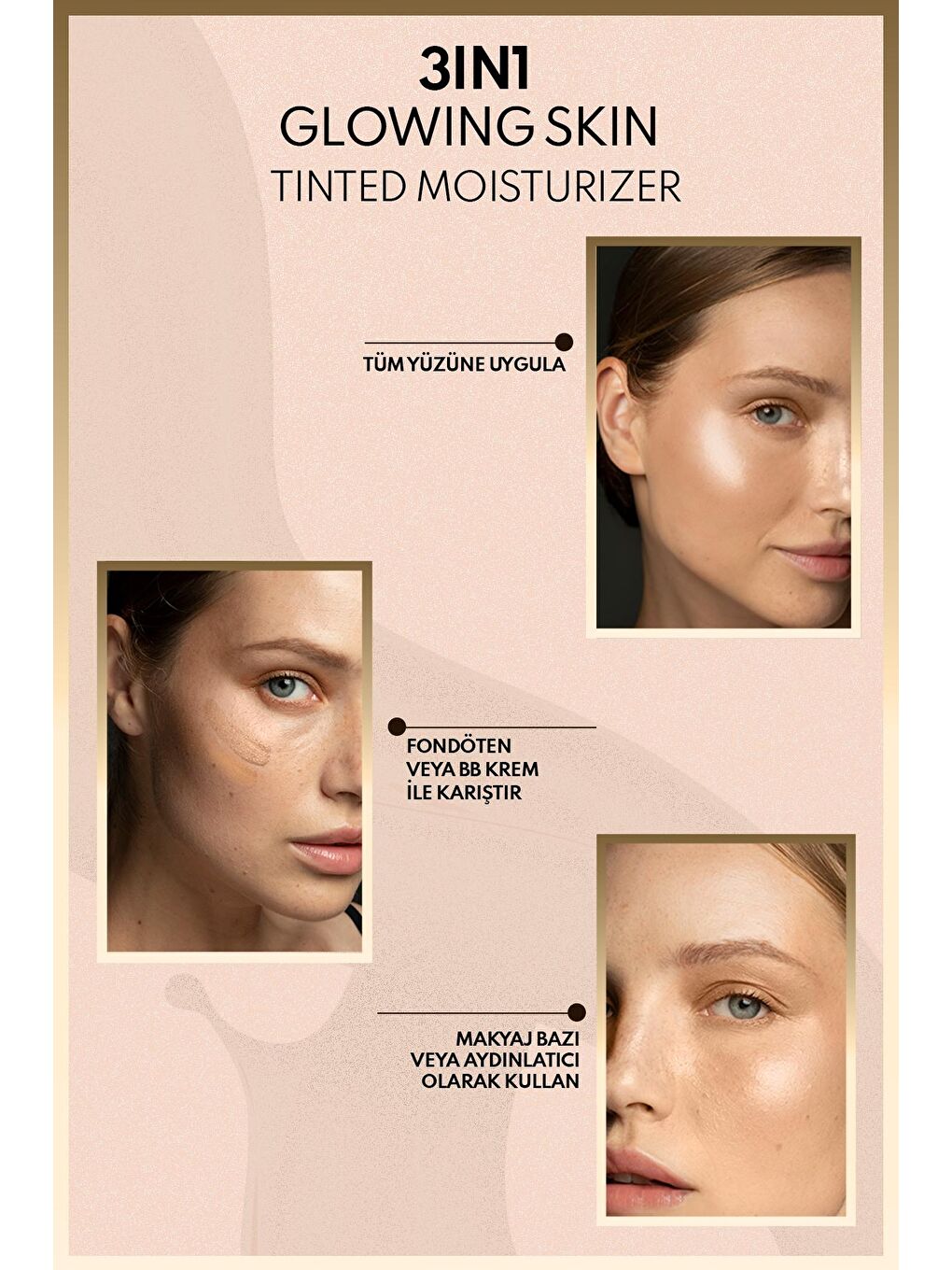 Note Cosmetique Ten Rengi Skin Tinted Moisturizer 50 SPF+ Işıltılı Aydınlatıcı Krem - 2