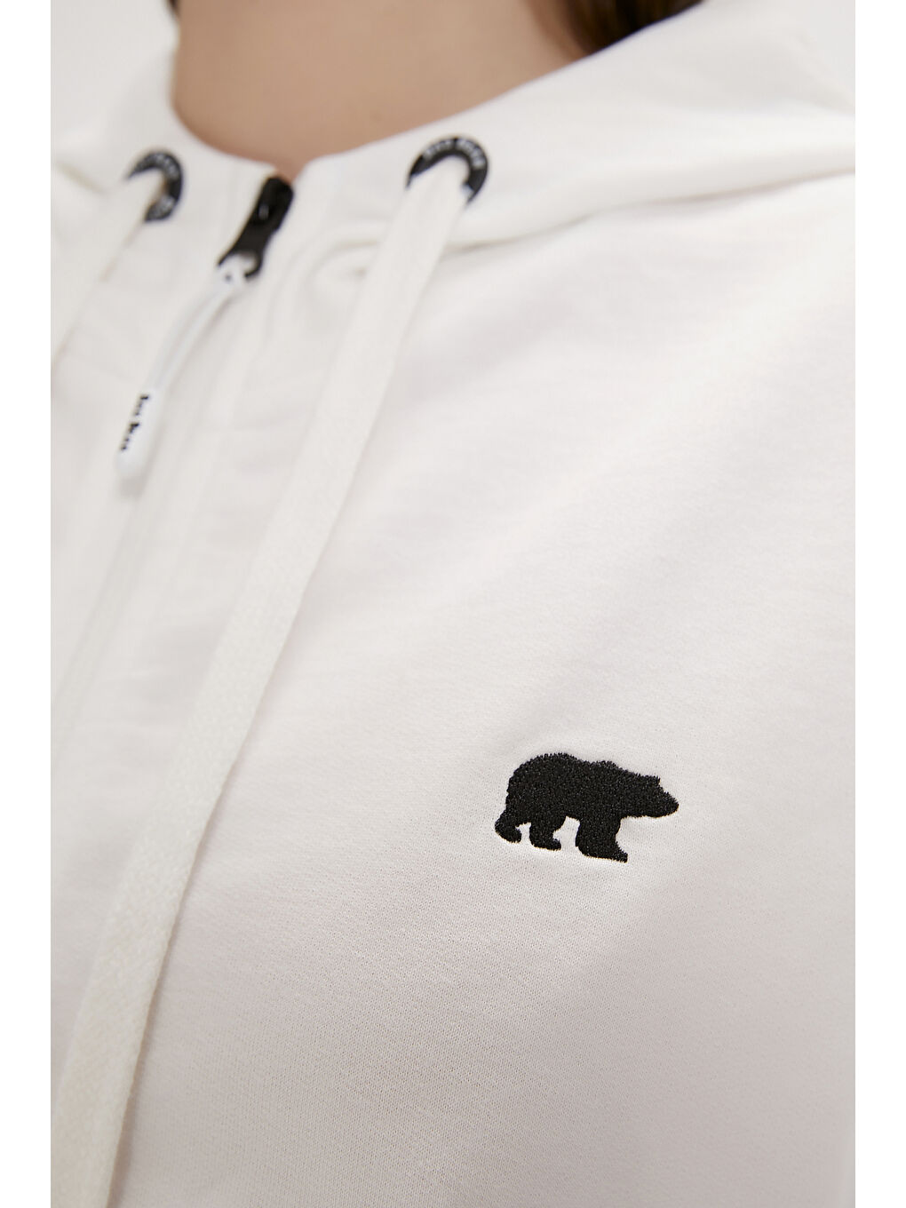 Bad Bear Beyaz Kelly Beyaz Full-Zip Sweatshirt - 3