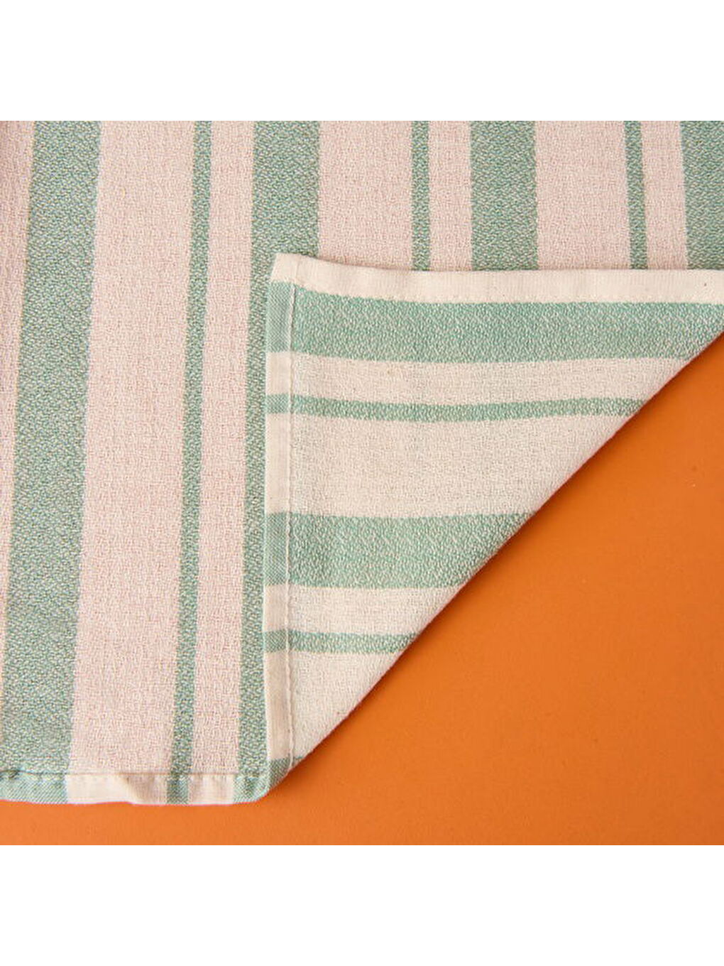 Lila Soft Alno Masa Örtüsü - Ekru / Yeşil - 140x200 cm-6