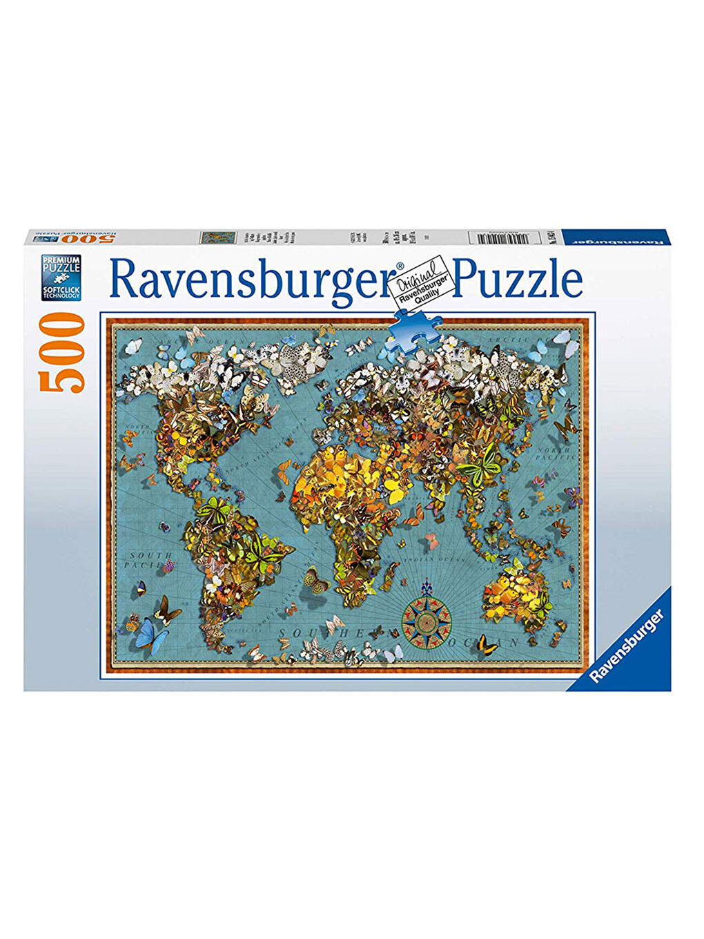 Ravensburger Puzzle 500 Parça Butterflies 150434 - 1