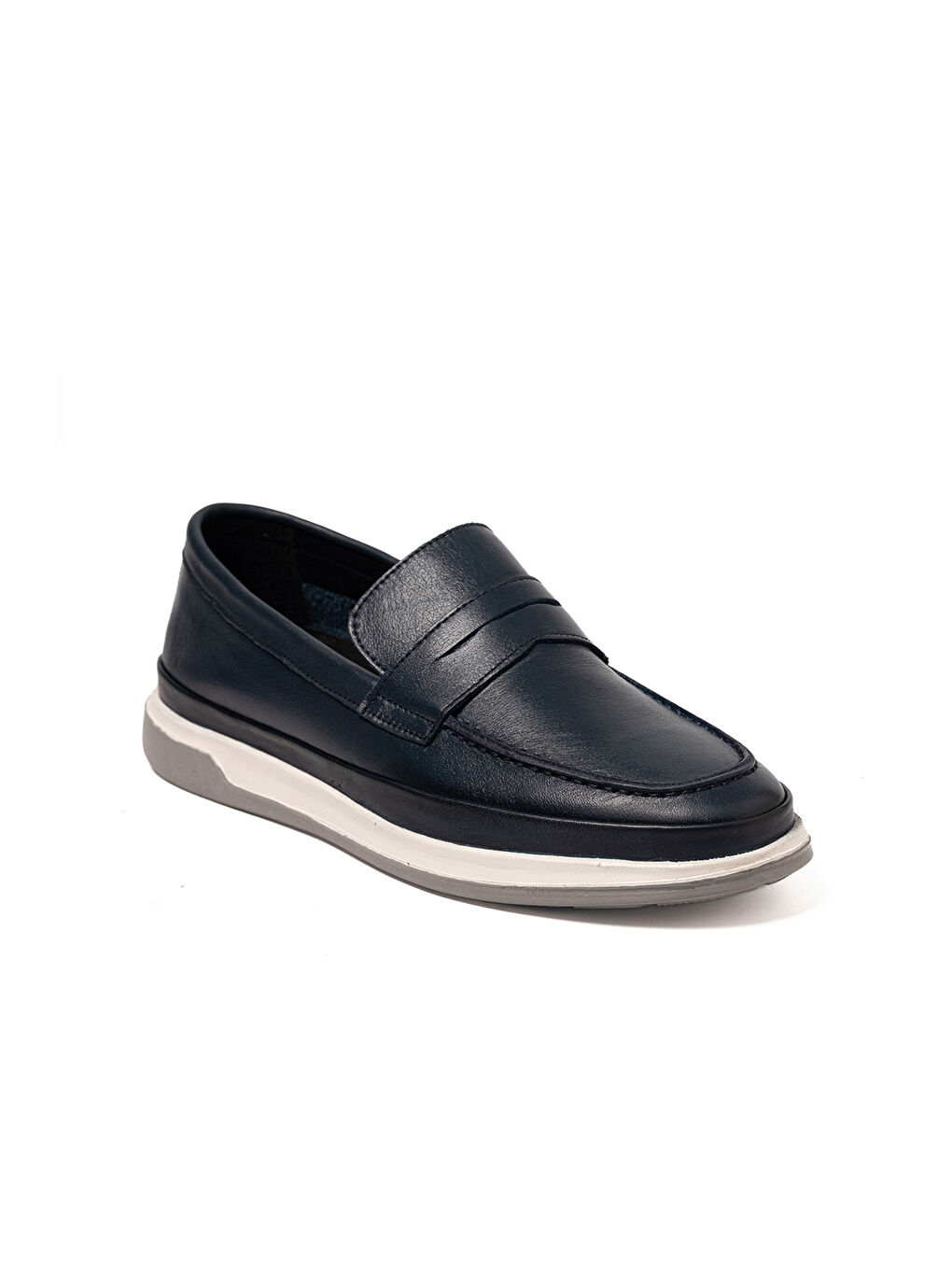 Erkek Lacivert Loafer Ayakkabı OG-9240 105 Lacivert Dolaplı-1