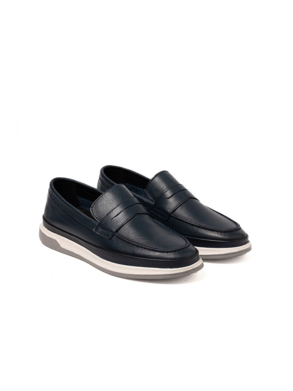 Erkek Lacivert Loafer Ayakkabı OG-9240 105 Lacivert Dolaplı-2