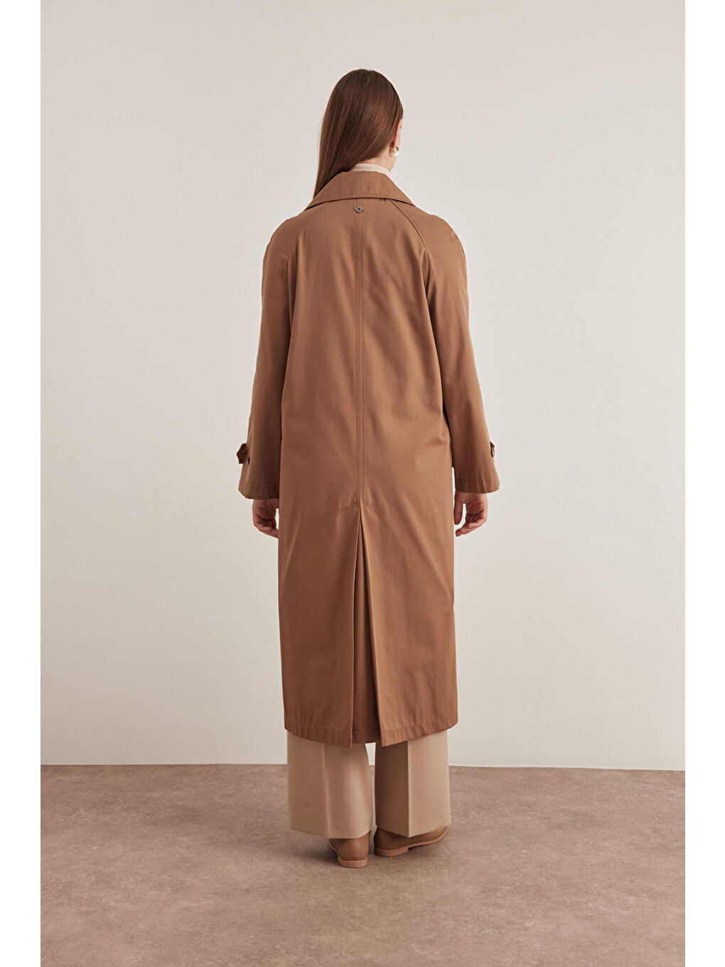 Kahverengi 7161112 Reglan Trençkot-4