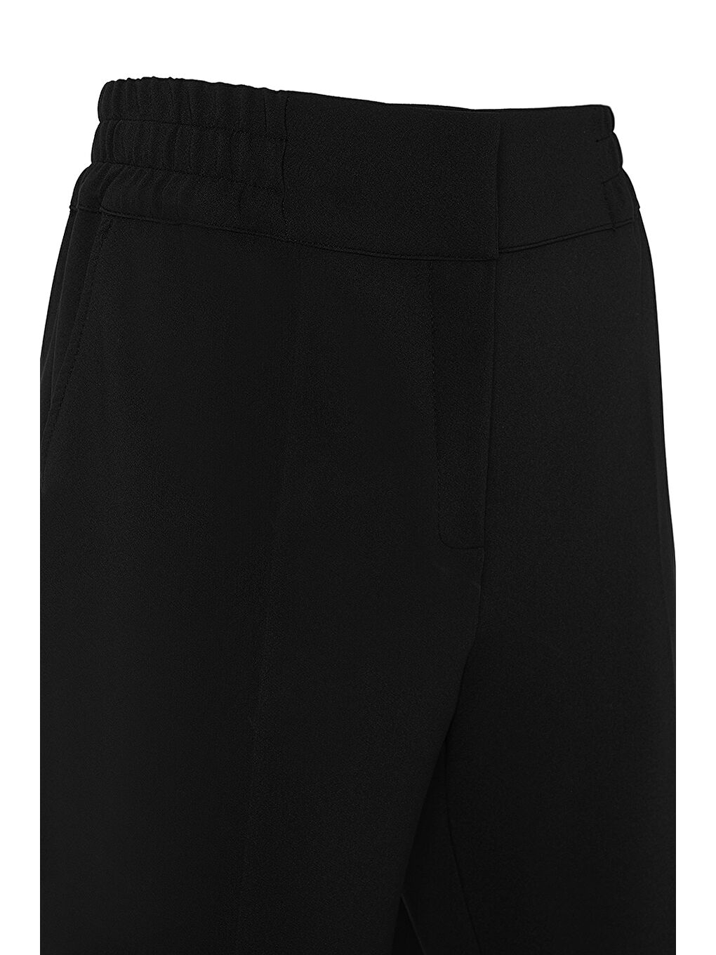 Siyah Basic Pantolon-1