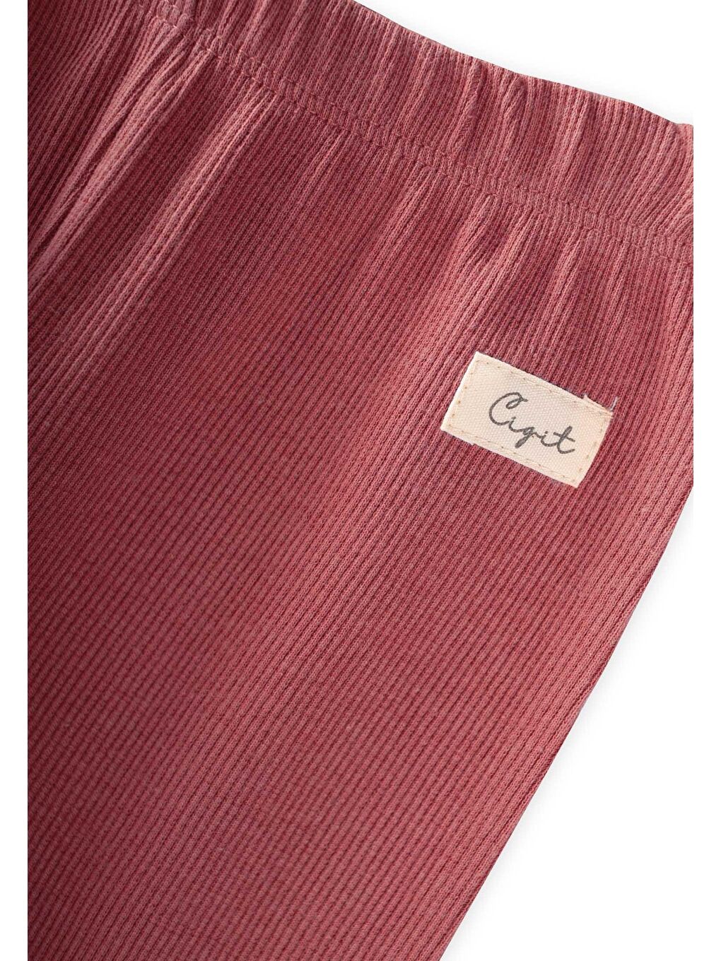 Pembe Tayt Pantolon 1-5 Yaş Gül Kurusu-2