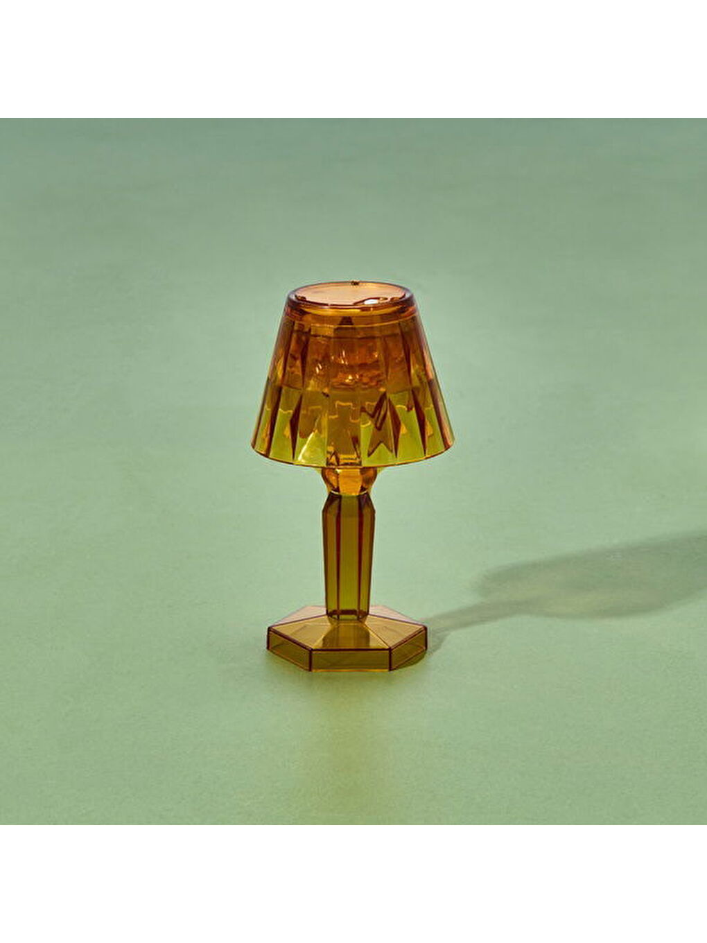 Sarı Led Dekoratif Aydınlatma - Amber - 12 cm