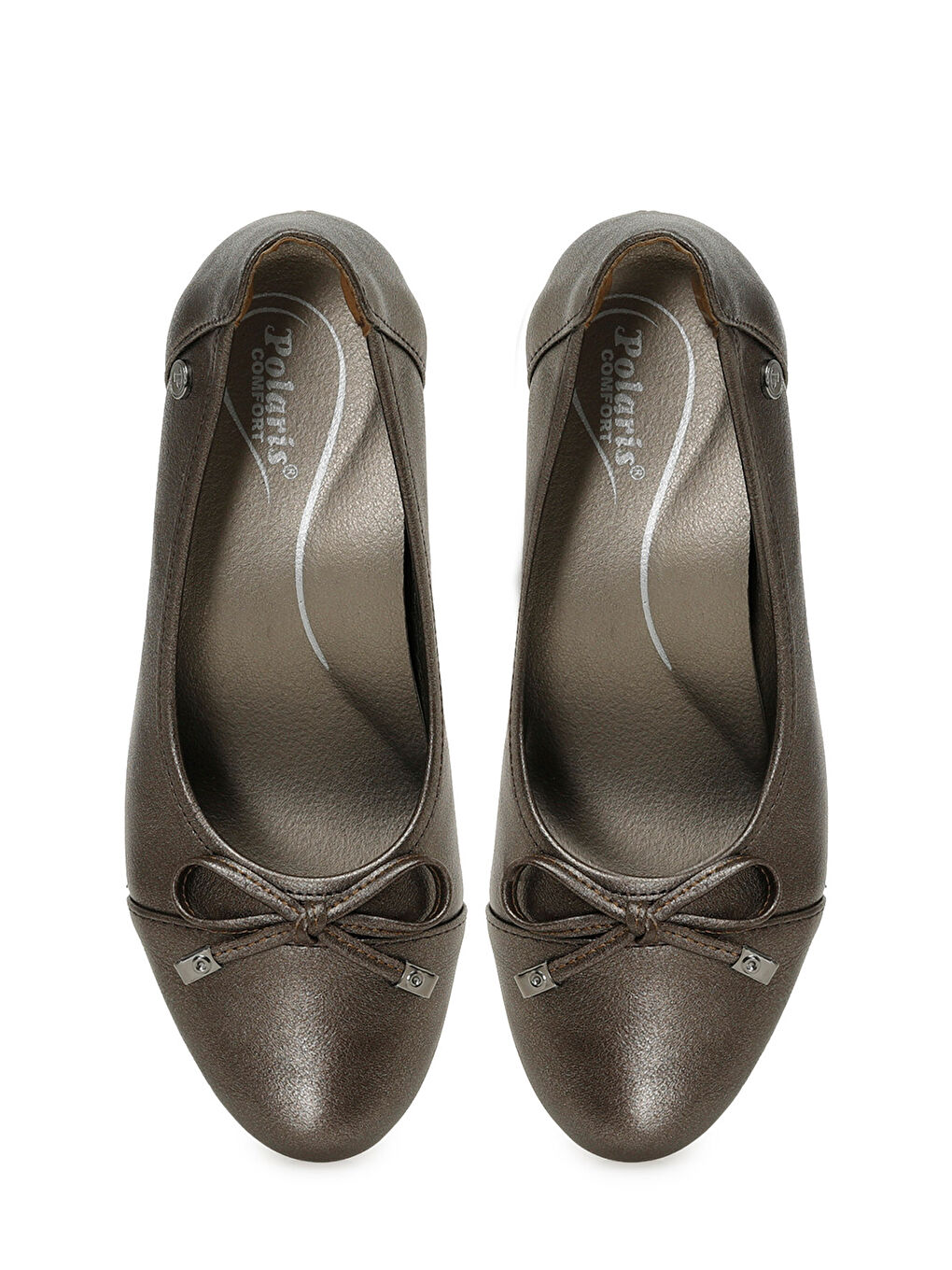 Sarı 167045.PZ5PR Bronz Kadın Topuklu Ayakkabı-3