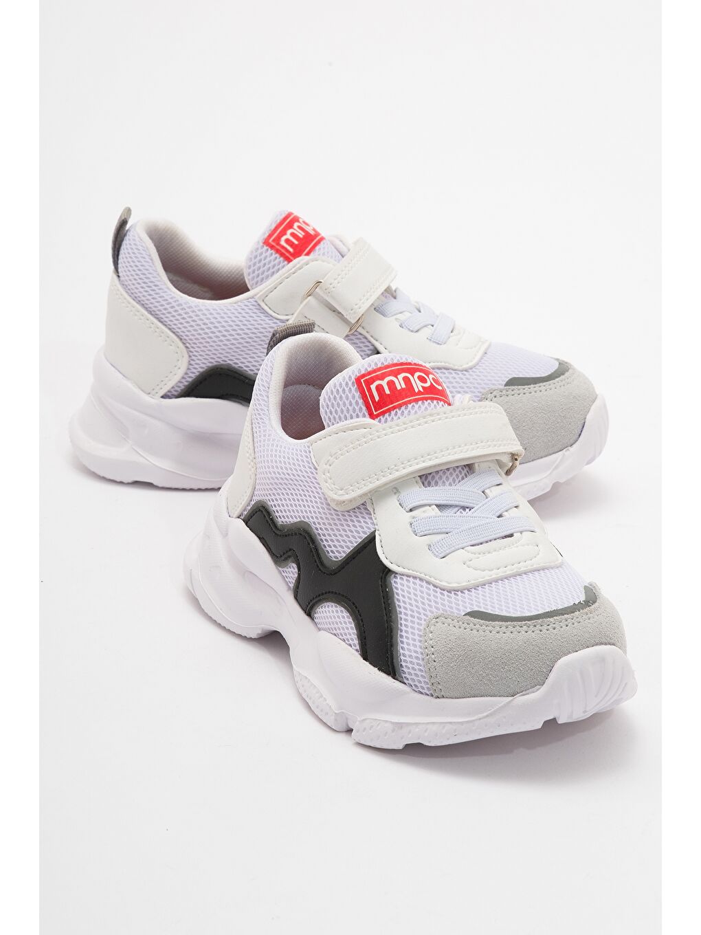 Erkek Çocuk Beyaz Hakiki Deri Günlük Spor Ayakkabı