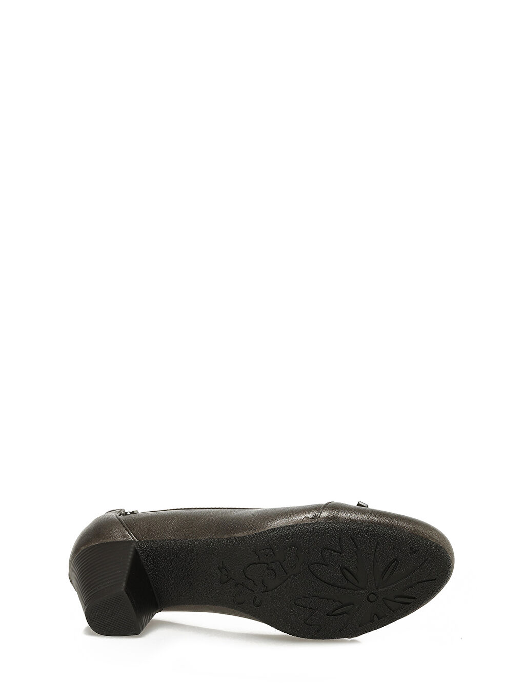 Sarı 167045.PZ5PR Bronz Kadın Topuklu Ayakkabı-5