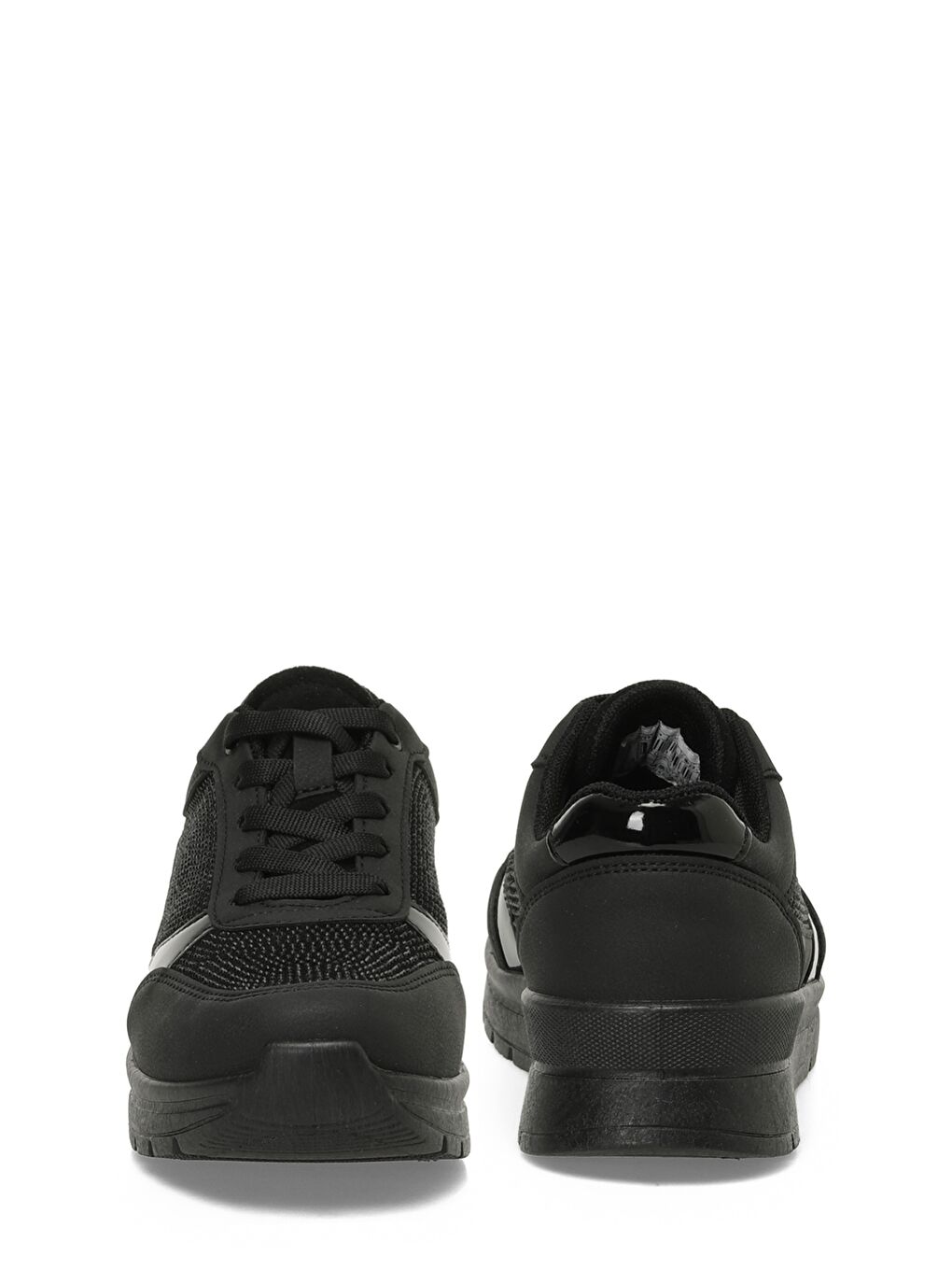 324545T.Z 5PR Siyah Kadın Spor Ayakkabı-4