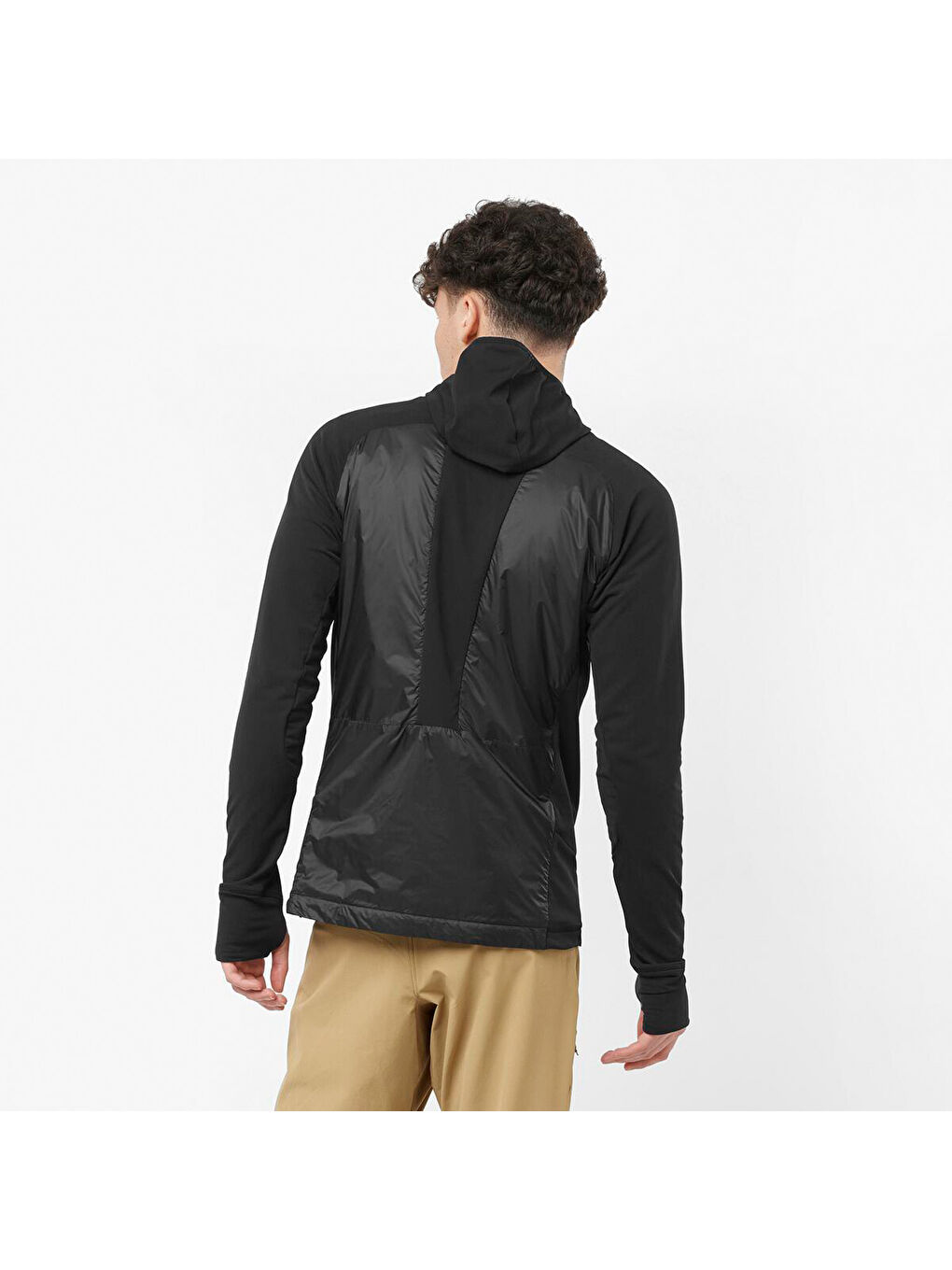 Elixir Hybrid Hd Insul Erkek Siyah Outdoor Ceketi-3