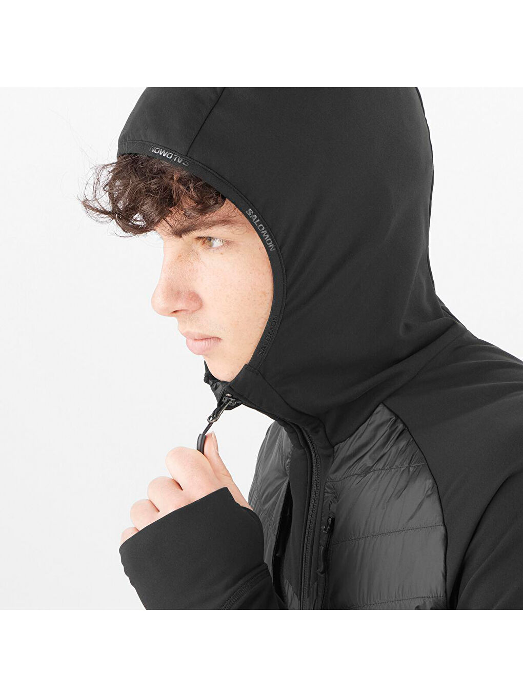 Elixir Hybrid Hd Insul Erkek Siyah Outdoor Ceketi-7