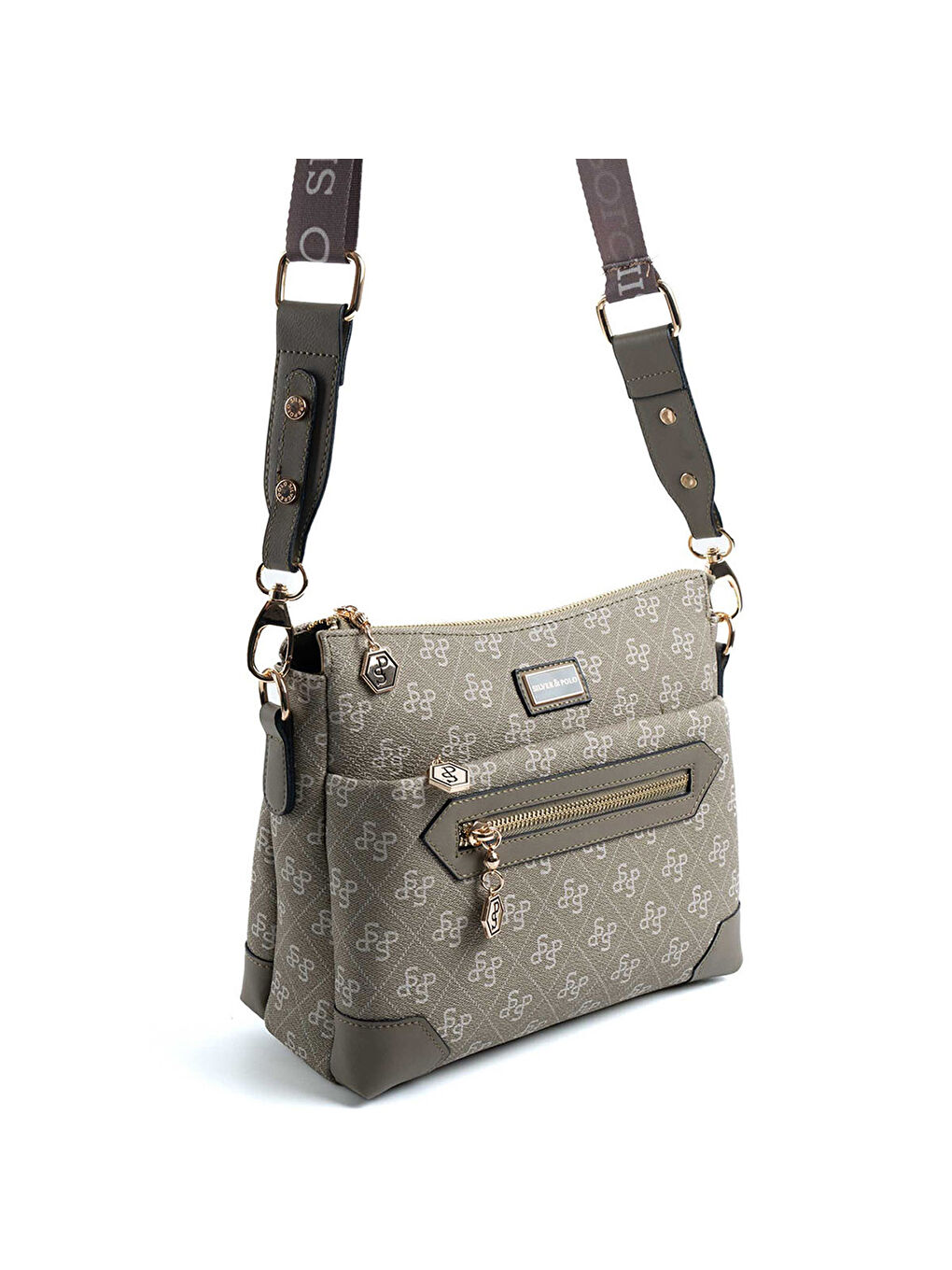 Yeşil Kadın Çapraz Çanta 1110-47861 SILVER POLO M178 Y.YEŞİL-MAT Y.YEŞİL-1