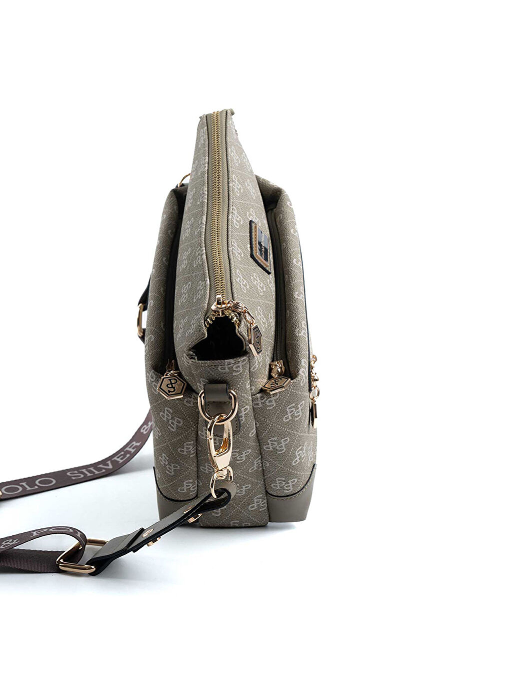 Yeşil Kadın Çapraz Çanta 1110-47861 SILVER POLO M178 Y.YEŞİL-MAT Y.YEŞİL-2