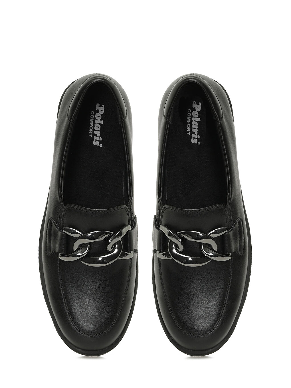 167059.Z5PR Siyah Kadın Loafer-3